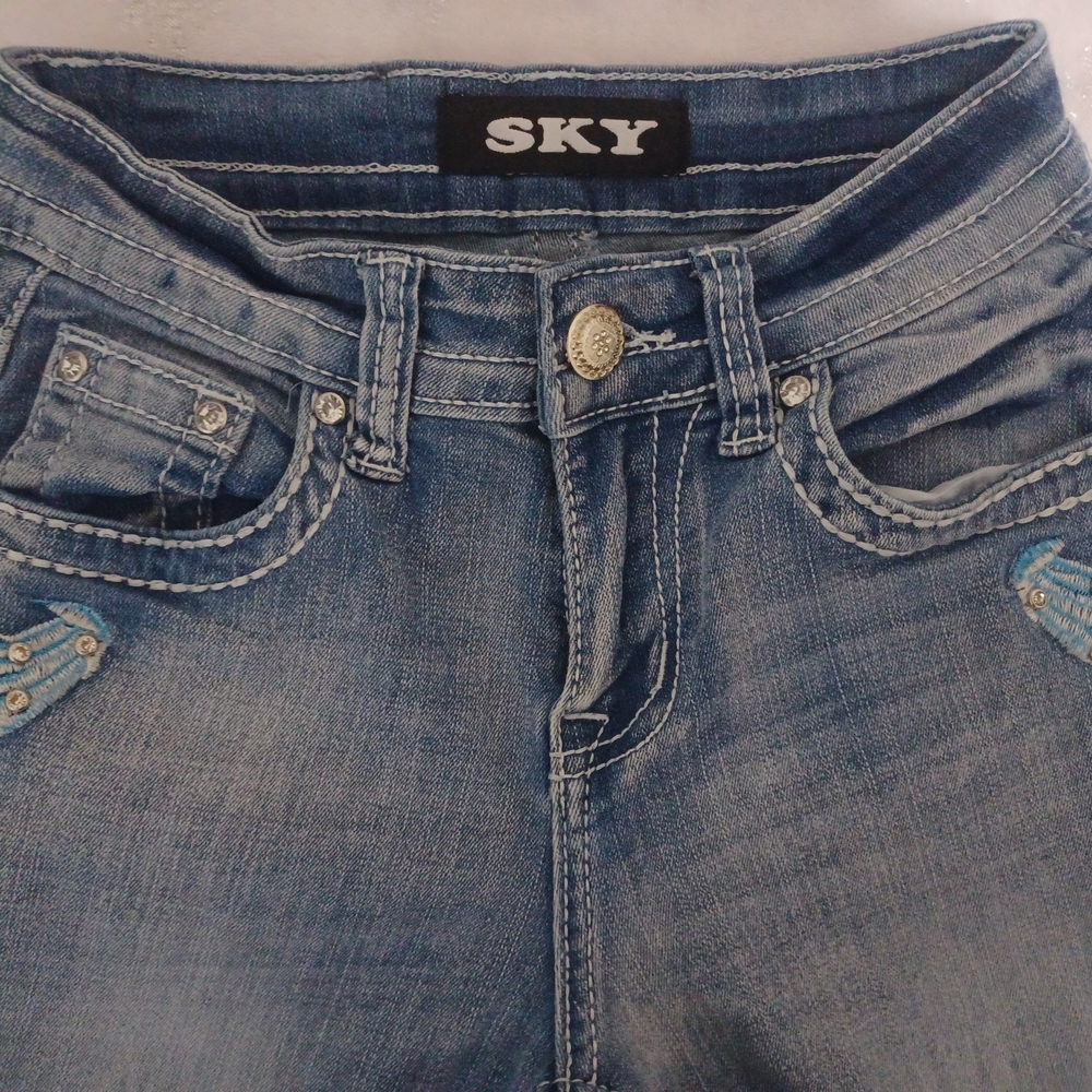 Sky Women's High Rise Denim Jeans